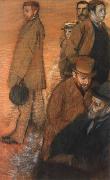 Edgar Degas Six Friends Germany oil painting reproduction